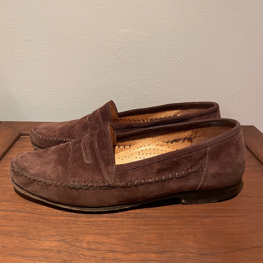 LORENZO BANFI - Men’s Suede Loafer (sz 8)